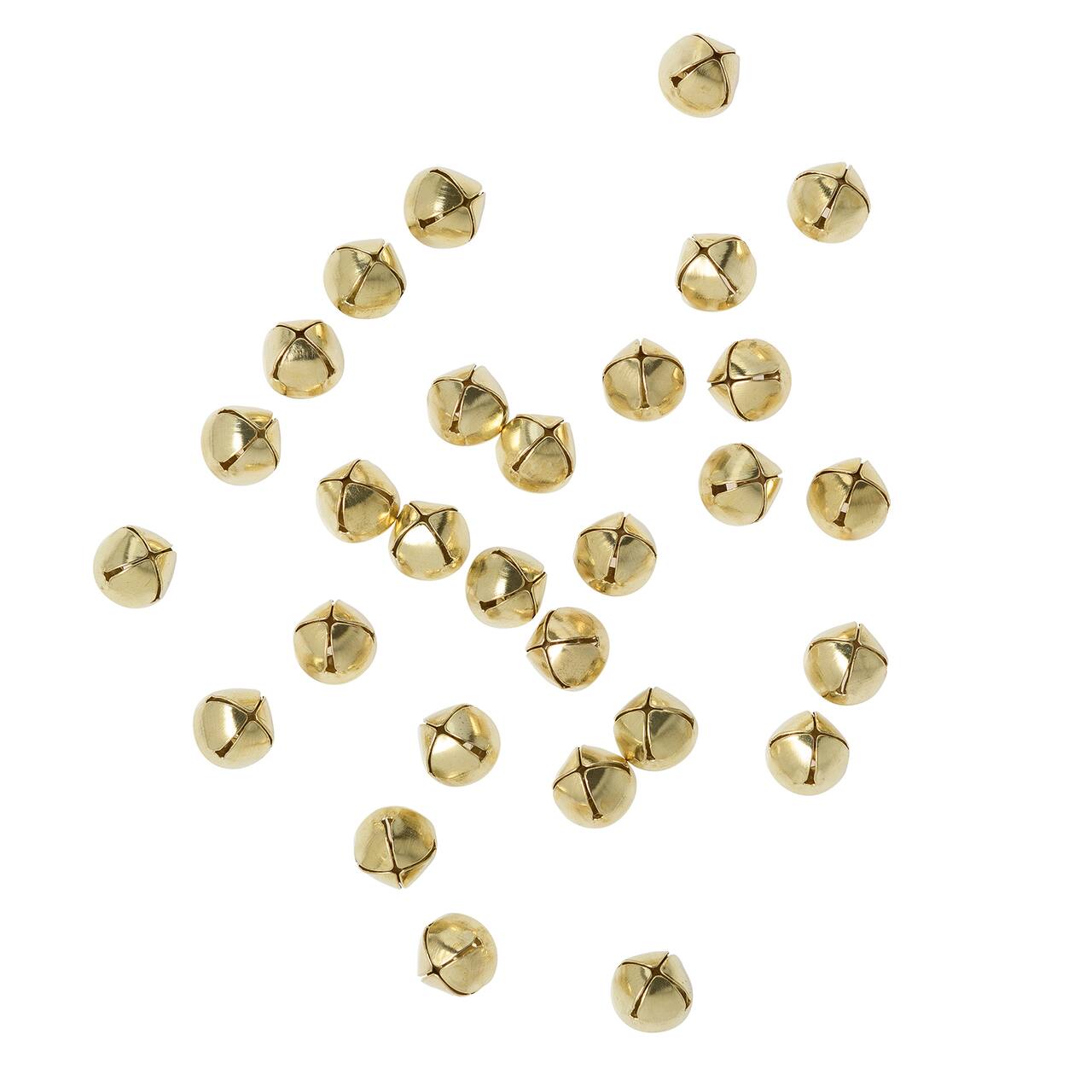 12 Packs: 70 ct. (840 total) 9mm Gold Jingle Bells by Creatology™